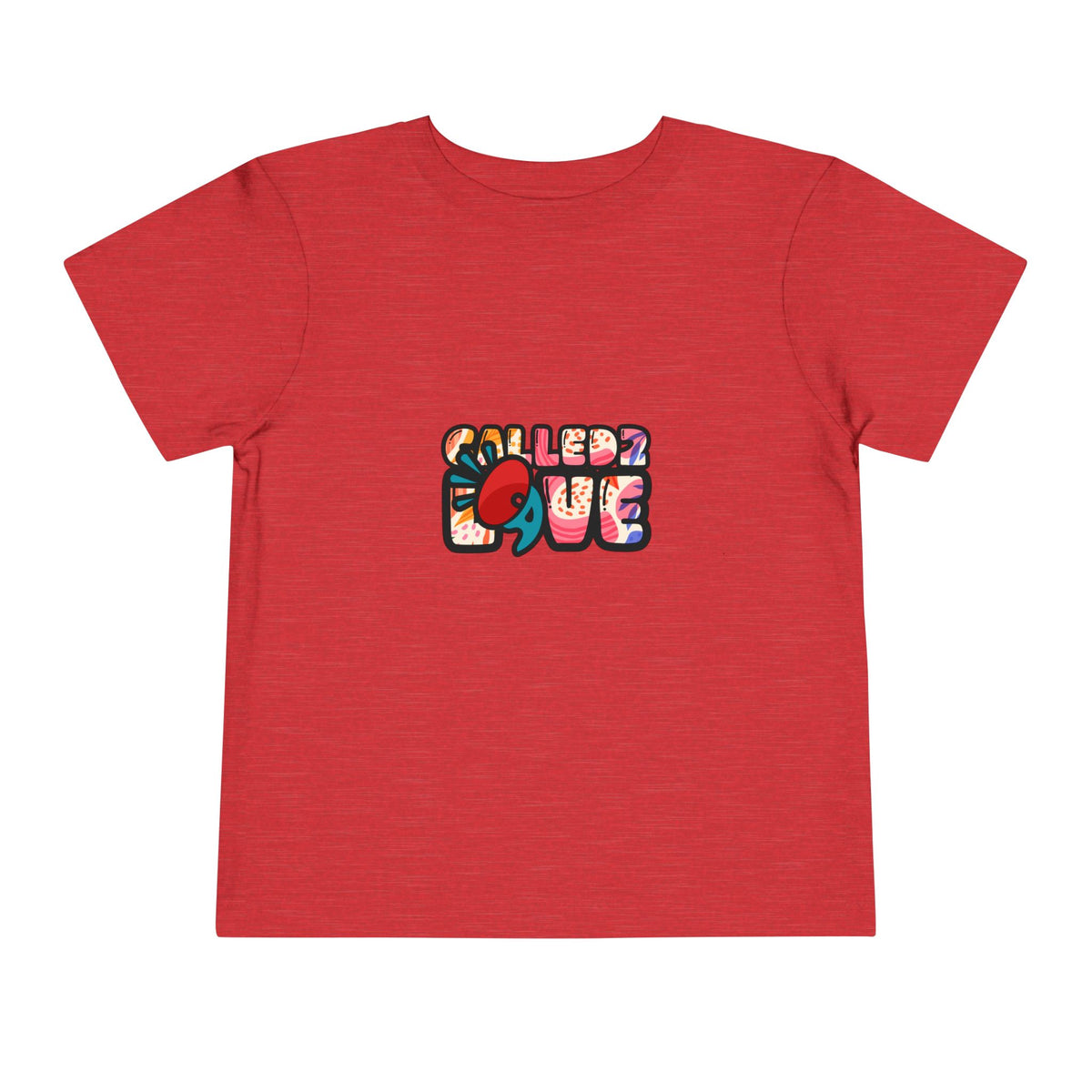 Toddler Tee — Colorful 'Smilesss' Graphic Front & QR Code Back