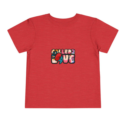 Toddler Tee — Colorful 'Smilesss' Graphic Front & QR Code Back