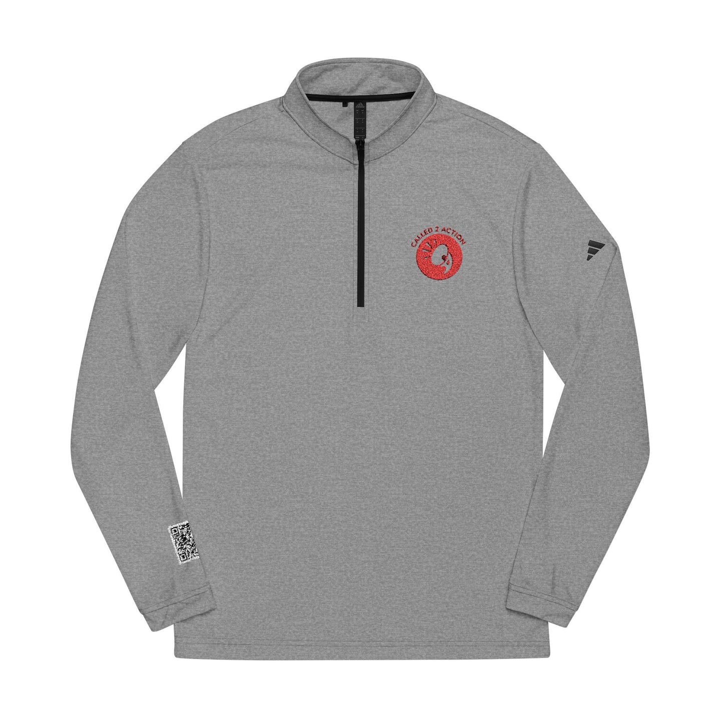 adidas® Quarter-Zip Pullover (Embroidery)