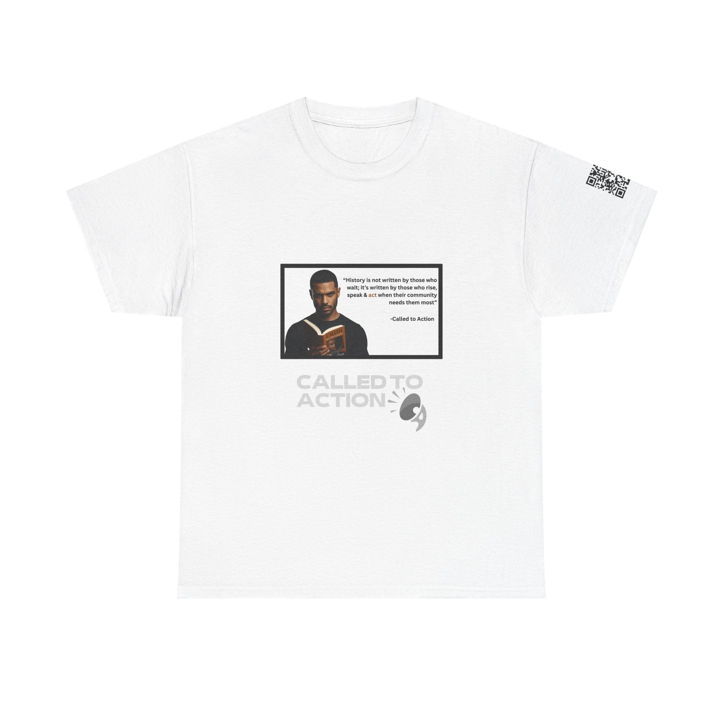 Empowering Unisex Tee - Called to Action, Motivational Shirt, Graphic Tee for Activists, Change-Maker Apparel, Statement T-Shirt