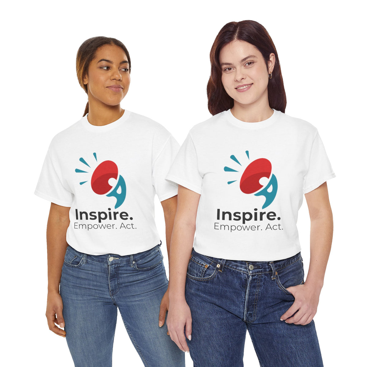 Inspire Empower Act Unisex Heavy Cotton Tee