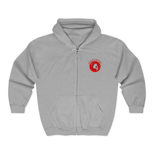 Unisex Heavy Blend™ Full Zip Hooded Sweatshirt
