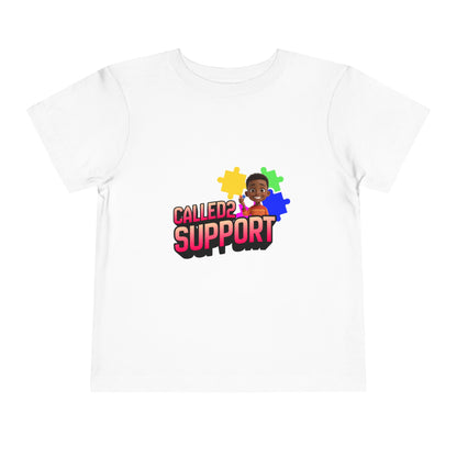Called 2 Support Toddler Tee — Autism Awareness Puzzle Piece Shirt