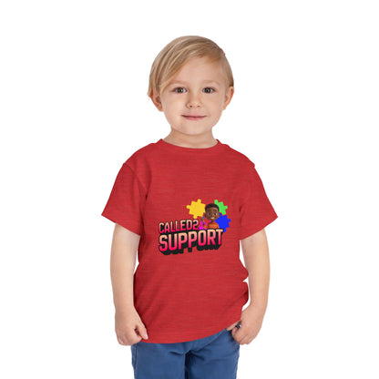 Called 2 Support Toddler Tee — Autism Awareness Puzzle Piece Shirt