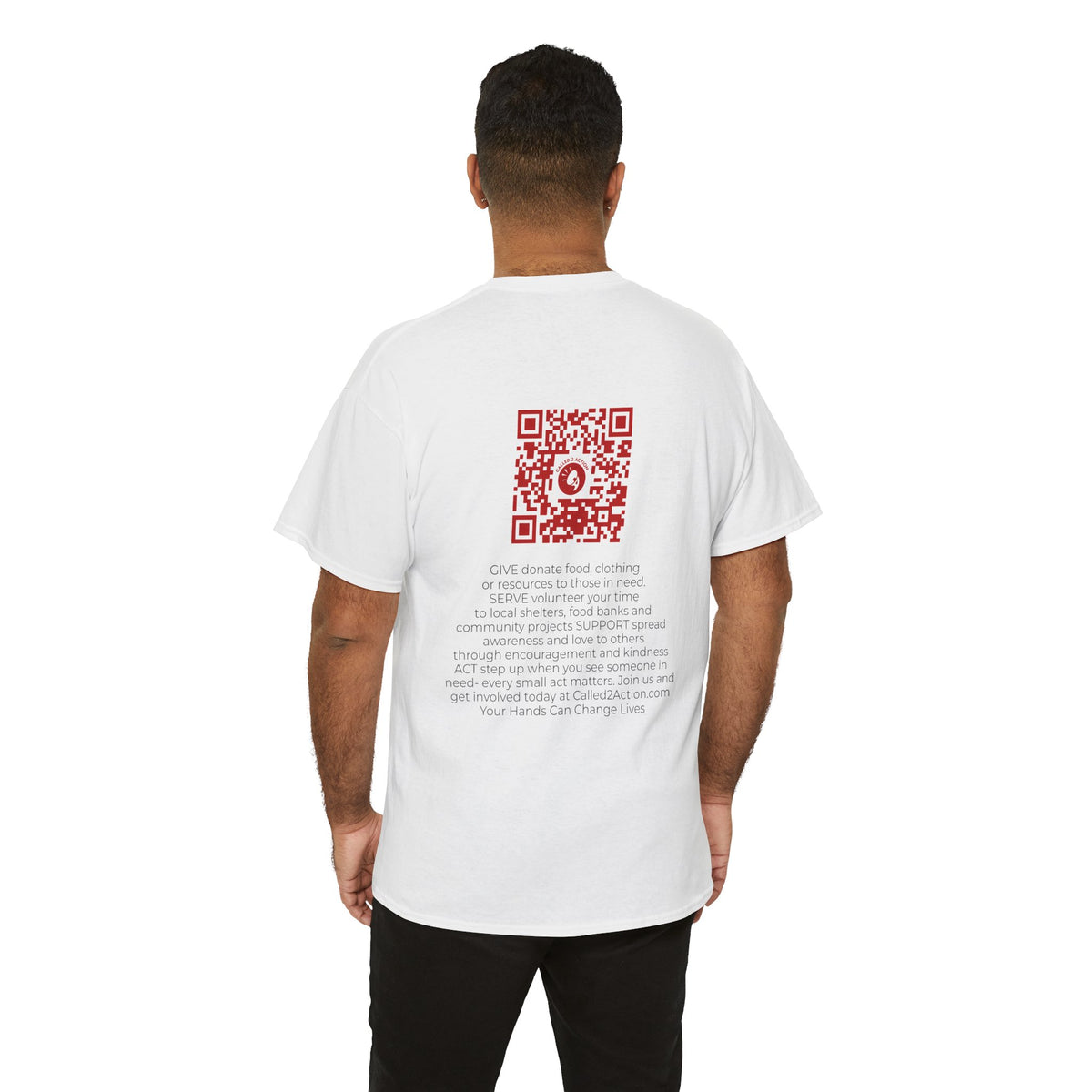 Inspire Empower Act Unisex Heavy Cotton Tee