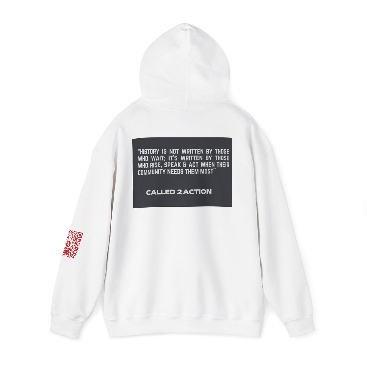 Empowerment Hoodie, Unisex Heavy Blend Sweatshirt for Activists, Motivational Gift for Change Makers, Perfect for Gatherings and Events