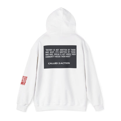 Empowerment Hoodie, Unisex Heavy Blend Sweatshirt for Activists, Motivational Gift for Change Makers, Perfect for Gatherings and Events