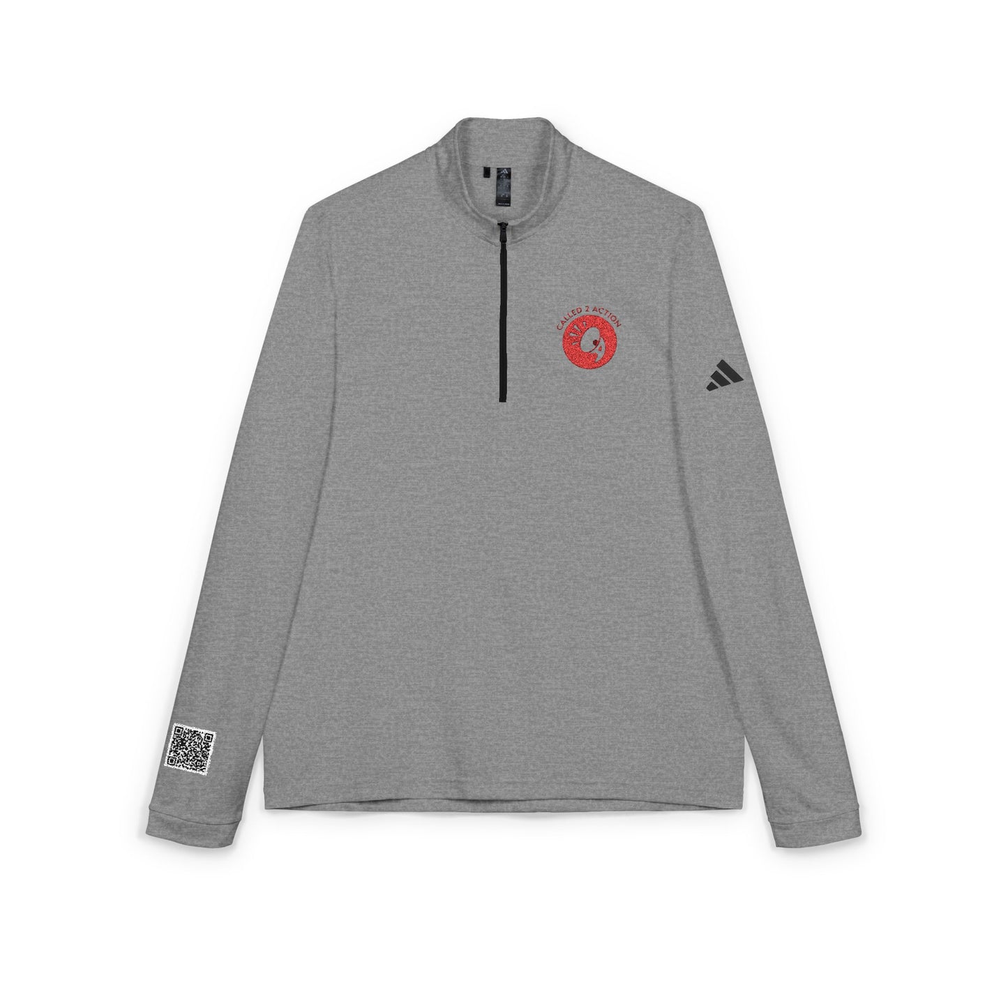 adidas® Quarter-Zip Pullover (Embroidery)
