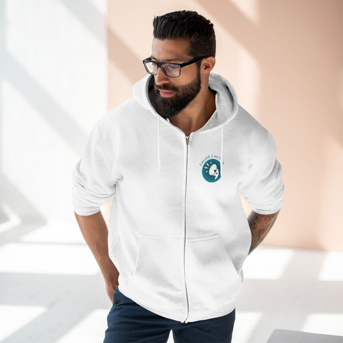 Unisex Zip Hoodie