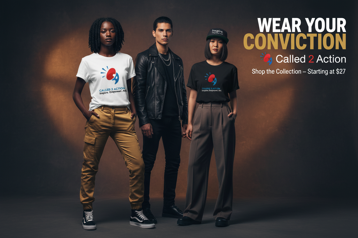 Called 2 Action – Diverse Editorial Ad